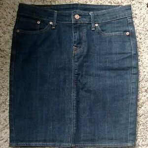 Levi's Jeans knee-length skirt